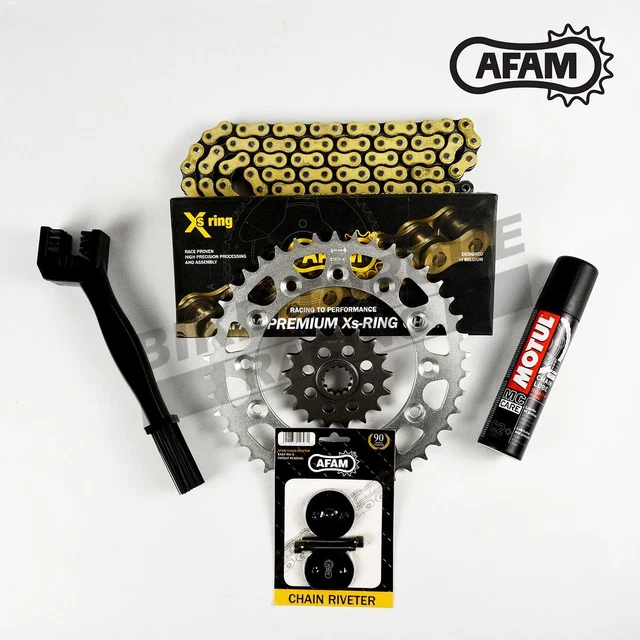 AFAM empfohlener XRING Kettenrad Kit passt Honda TRX250X Fourtrax 87-92