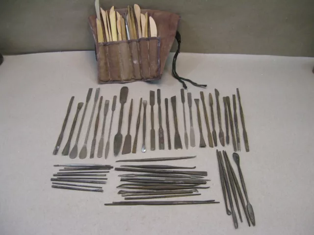 22 Pcs Stainless Steel Taxidermy Sculpting Tool Set Wood Clay