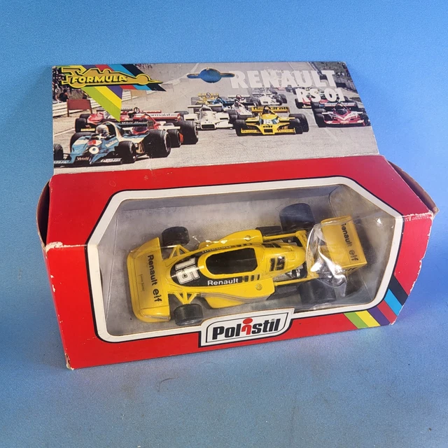 Miniature Polistil 1/25 Renault Fuego Rallye Paris-Dakar - RARE - Bon état Boîte