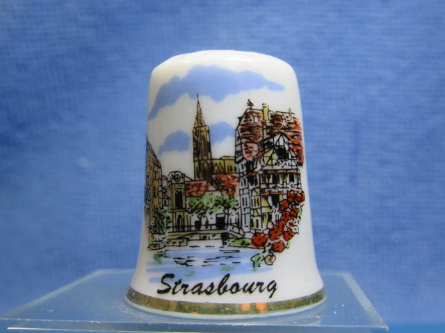 Dé à coudre de collection en porcelaine de Londres (Big Ben
