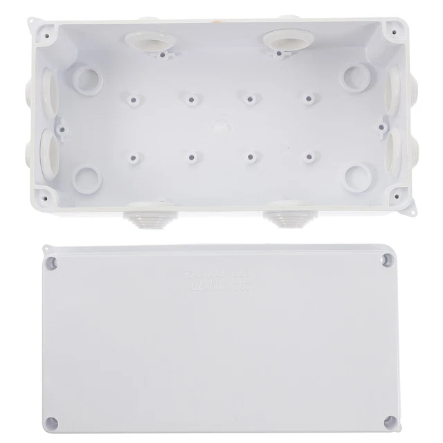 Scatole Di Derivazione Impermeabili IP65 - 4 Pezzi 100x68x50 Mm, Per Cablaggi Esterni - Foto 4