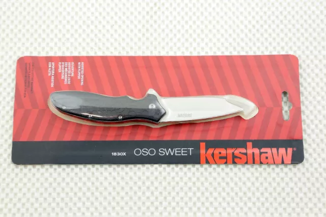 # 1830 Kershaw OSO Sweet Pocket Knife *NEW carded* assisted opener Drop point