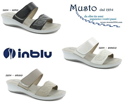 Inblu INBLU CP27 infradito ciabatte sandali scarpe donna estate similpelle strass 