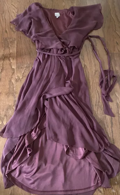 High-Low Purple ASOS Dress