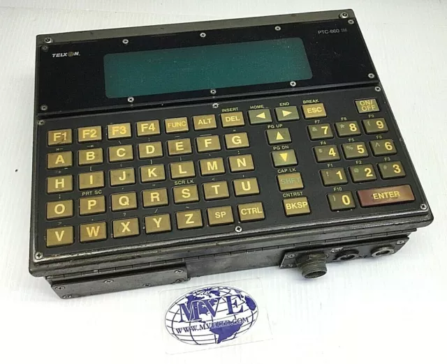 Vintage Telxon 860Imrf Ptc-860 Im Vehicle Barcode Interface Panel