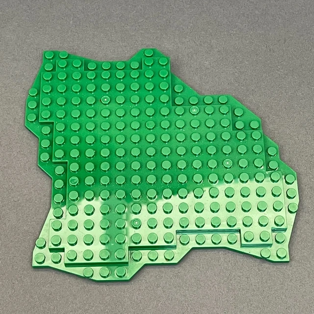 Mega Bloks AM18882 Baseplate Green Replacement Add-On Part Piece