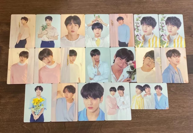 OFFICIAL BTS Love Yourself Tour Mini Photocards