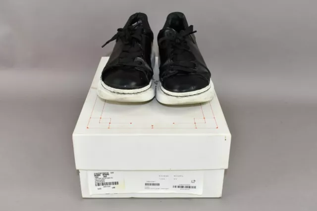 Size 9 Alexander Mcqueen Black Leather Sneakers 3
