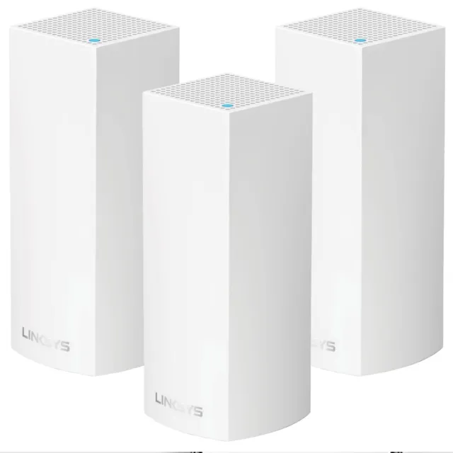 Linksys WHW0303UK Velop Whole Home Mesh Wi-Fi Tri Band System 3 Internet Router1