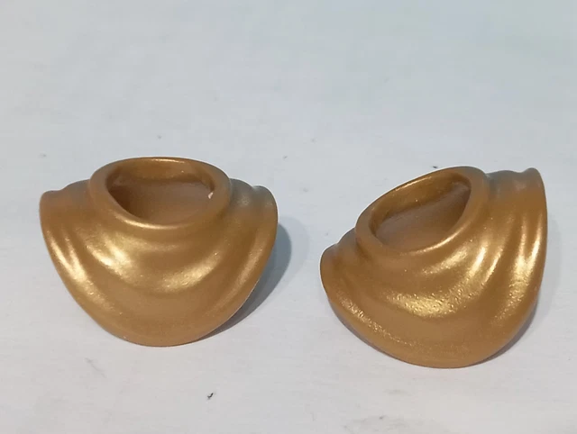2 COLLIERS DORÉS Pour Princesses PLAYMOBIL - Accessoires Pour Figurines