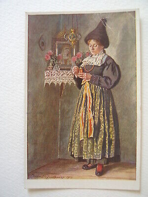TRENTINO ALTO ADIGE BZ TIROLER TRACHTEN ZILLERTAL  1920  MOLTO BELLA 