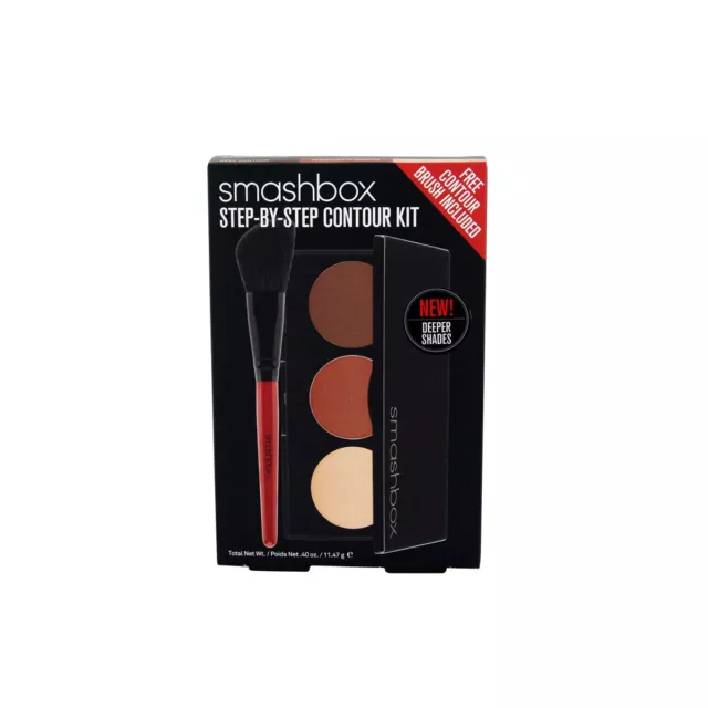 Smashbox Step By Step Contour Kit - Contour / Bronze / Highlight - DEEP