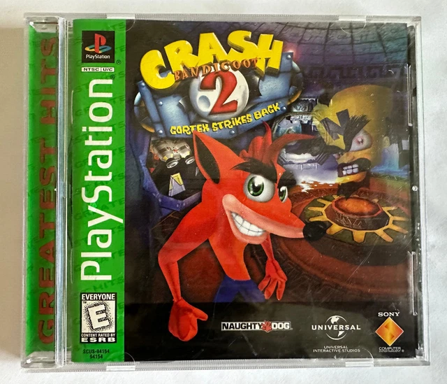 CRASH BANDICOOT 2 Cortex Strikes Back (Sony PlayStation 1) jeu vidéo ...