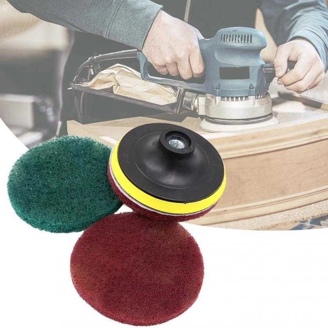 100MM 4 inch Buffing Pad Three-dimensional Structure Wear-resistant Useful
