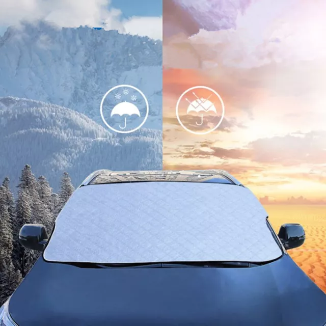 Car Windshield Cover Winter Sun Snow Ice Cover Dustproof Anti-frost Snow Cover