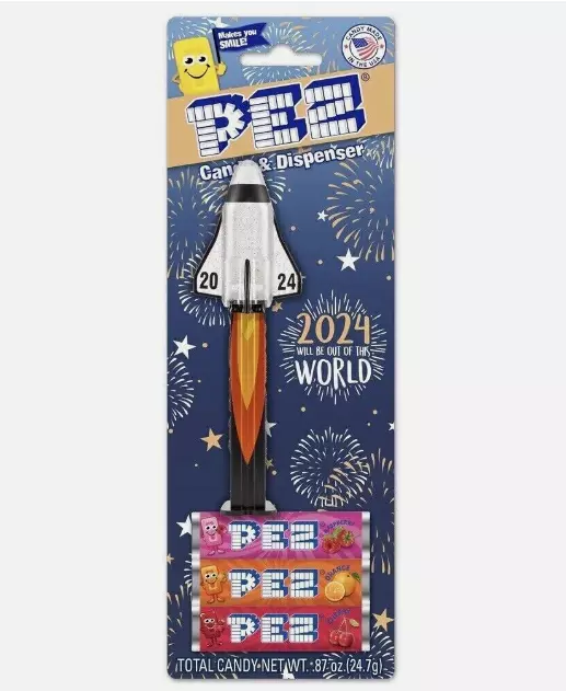 PEZ NEW YEAR 2024 Crystal Space Shuttle Limited Edition PRESALE 49.99