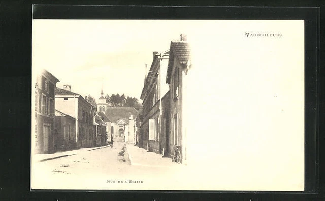 CPA Vaucouleurs, Rue de L´Èglise