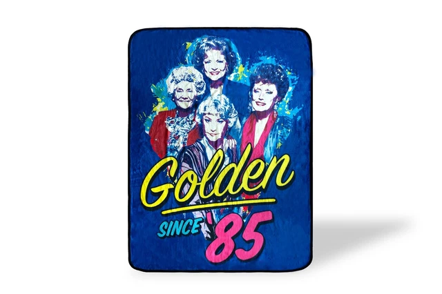 Manta de lana grande The Golden Girls dorada desde 85 | 60 x 45 pulgadas