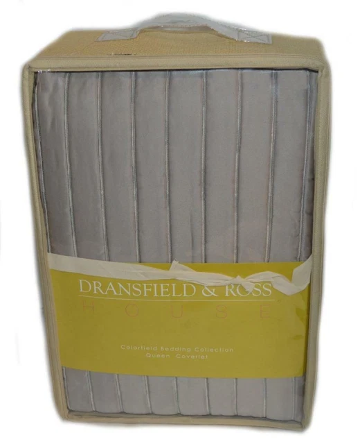 DRANSFIELD ROSS Colorfield Quilted QUEEN COVERLET NEW 1ST Neiman Marcus Horchow DRANSFIELD ROSS Colorfield Quilted QUEEN COVERLET NEW 1ST Neiman Marcus Horchow
