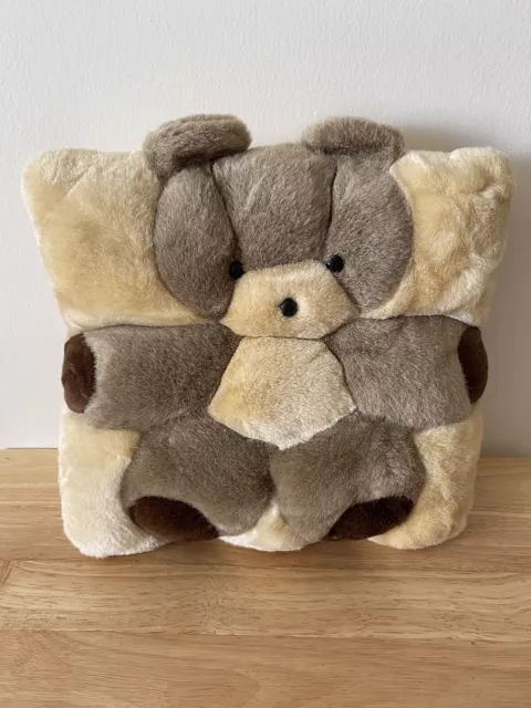 Vintage Rare Bear Soft Pillow