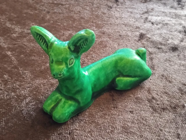 Biche Céramique Sculpture Animalière ACCOLAY - Années 60
