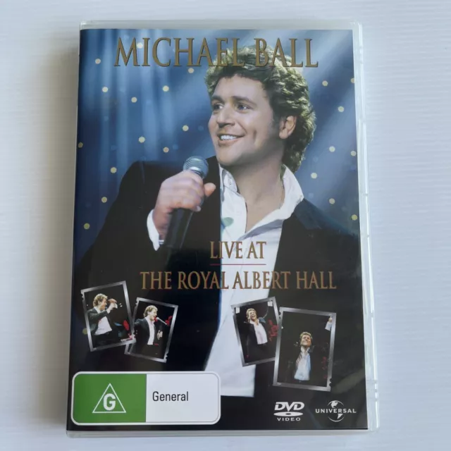 Michael Ball Live At Royal Albert Hall DVD Region 4 Michael Ball 2000