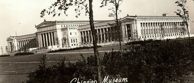 1940s Rppc Vintage Postcard Museum The Grogan Photo Co Chicago IL