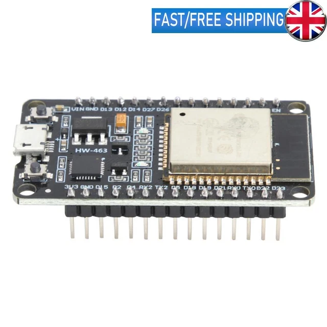 ESP-32S ESP-WROOM-32 ESP32 WiFi Bluetooth Development Board PCB Module ...