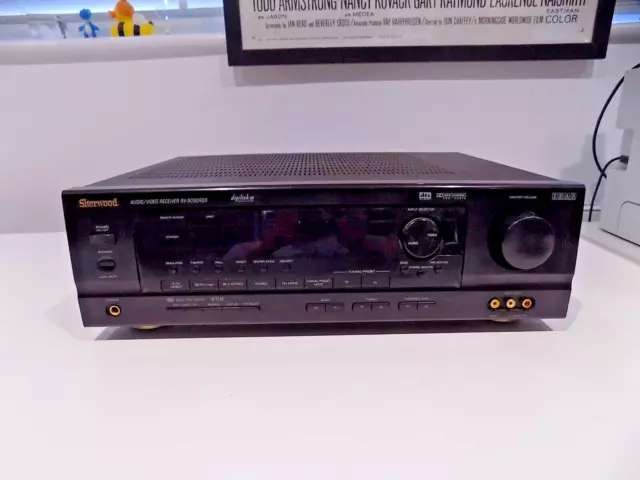 Sherwood RV-5090RDS AV Receiver Amplifier Amp Black FAULTY Sold as SPARES