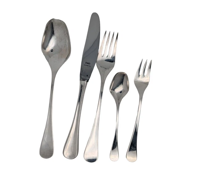 ROBBE BERKING Silber 925er Sterling Design 35 Besteck für eine Person 5 Teilig