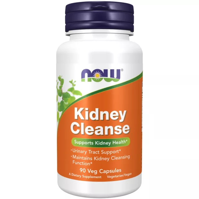 NOW Foods Kidney Cleanse 90 Vegetarian Capsules, Kidney Health