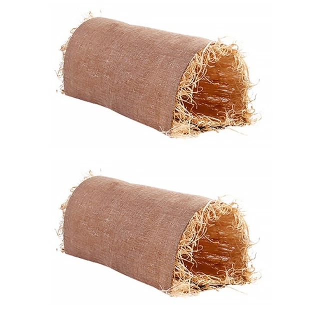 2x Hamster Guinea Pig Hideout Kaninchen Hideout Bunny Tunnel Bett