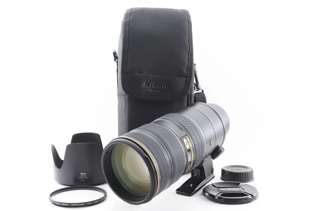 [MINT w/Case] Nikon AF-S Nikkor 70-200mm f/2.8 G II ED VR Zoom Lens From JAPAN