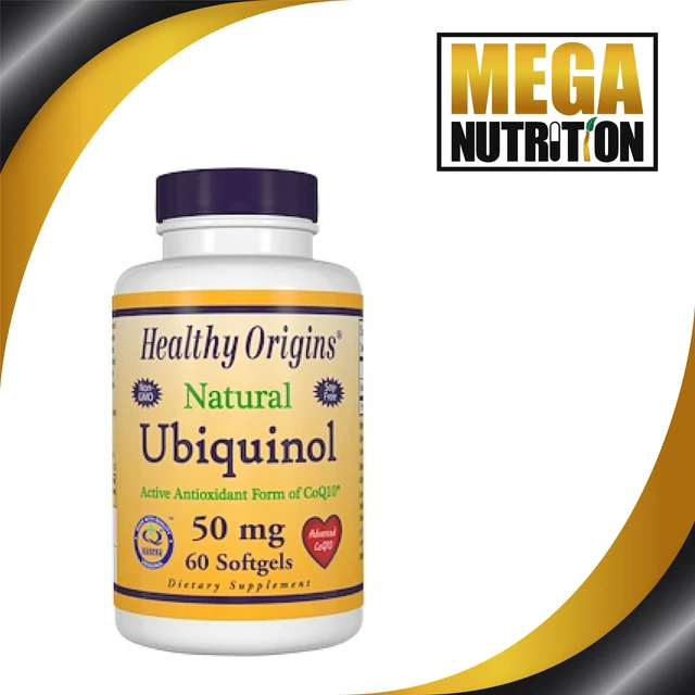KANEKA UBIQUINOL ADVANCED Coenzyme Q10 50mg 60 Softgel Heart
