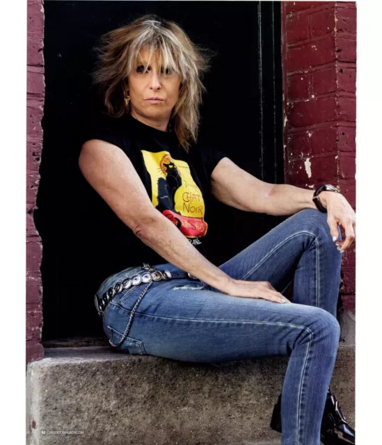 Ptp34 Magazine Mini Picture Pin Up 11X9" Chrissie Hynde