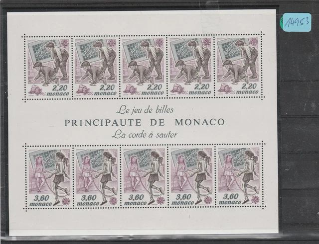 Monaco    postfrisch**    MiNr. Block 44