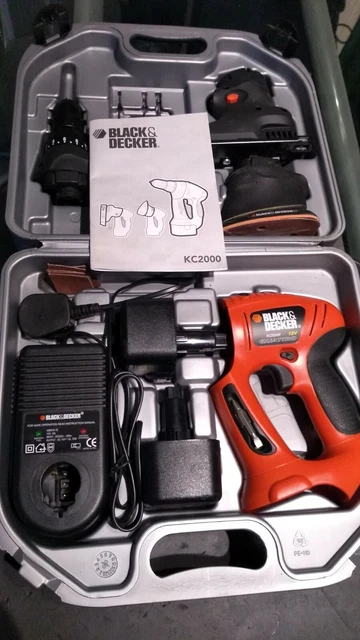 Black & decker quattro kc2000f 12 volt online