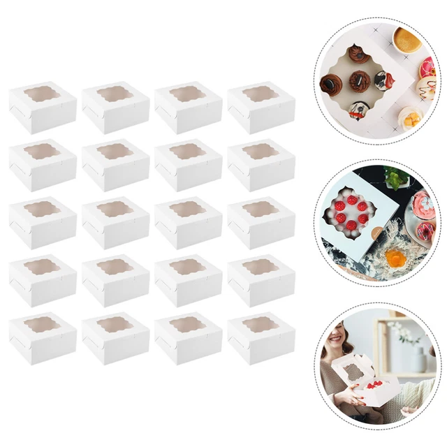 Ventana caja de pan cajas de galletas para regalar pequeña caja de galletas 20 piezas