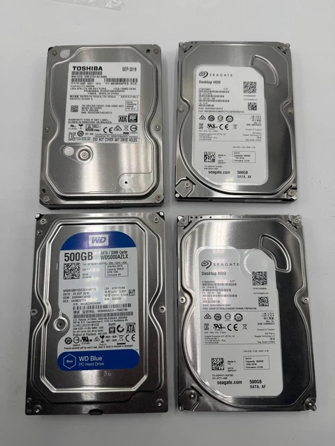 Lot De 5 Disques Durs 320 Go SATA 2.5" - Testés, Formatés, Garantis 2 Mois - Occasion