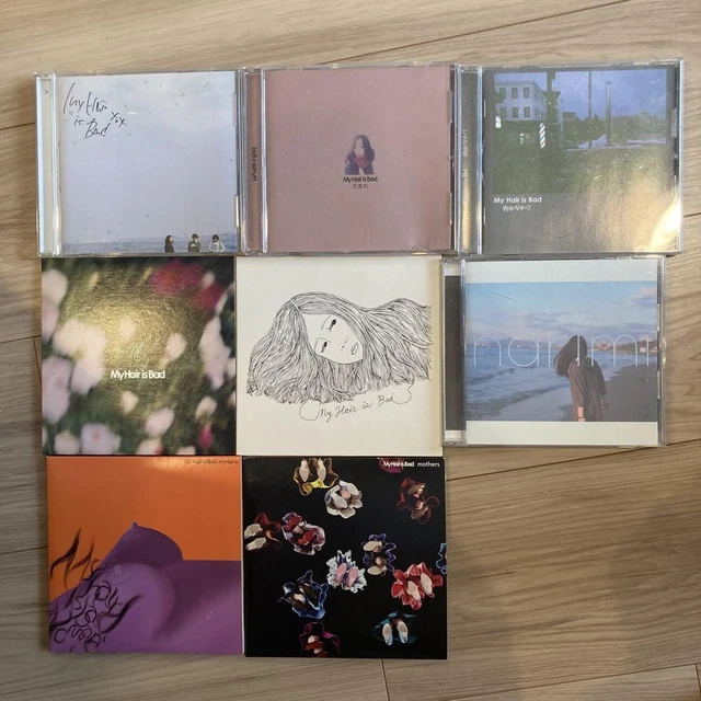 MY HAIR IS Bad CD 6-Piece Set including First Press DVD Used