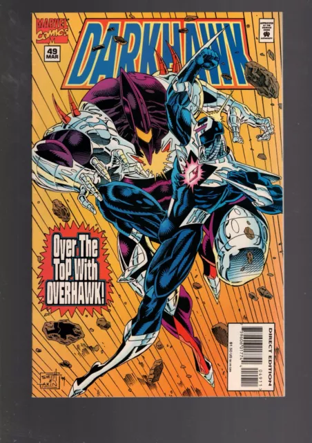 Darkhawk  49  -  1St Full  Overhawk    - 1991 Series  - Marvel Comics