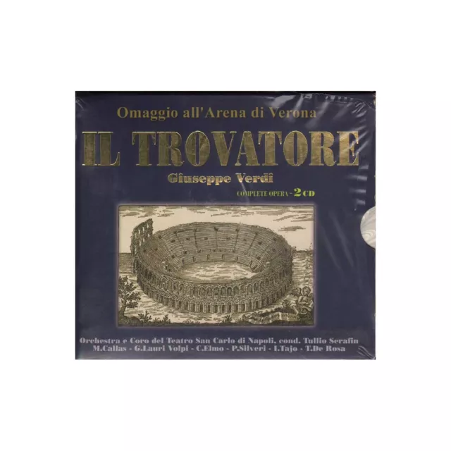 Giuseppe Verdi 2 CD Il Trovatore / Azur Scellé 8028980078125