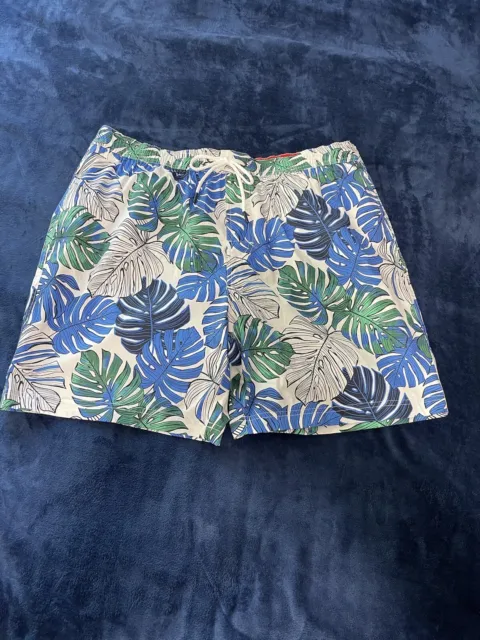 Tommy Hilfiger Traveler Swim Beach Bathing Suit Trunks Shorts Mesh Lined