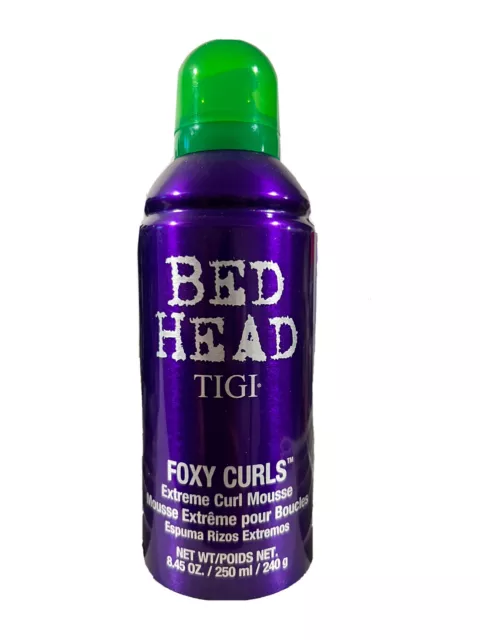 TIGI Bed Head Foxy Curls Extreme Curl Mousse 8.4 oz Authentic
