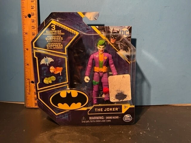 Spin Master Batman The Joker Action Figure NIP w/ Surprise Accessories Inside