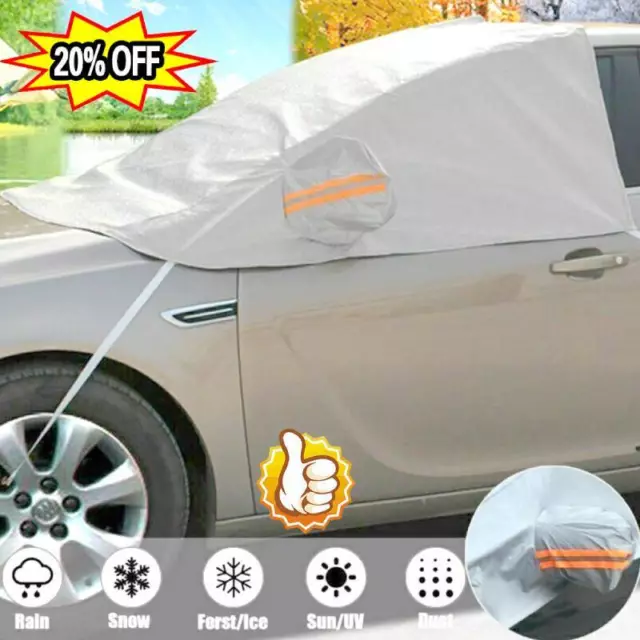 Car Windscreen Cover Ice Frost Protector-Sun Shade Winter