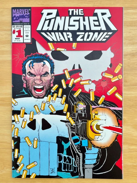 Punisher: War Zone Issue #1 NM 9.6 BARGAIN! 1992 Marvel Comics John Romita Jr.