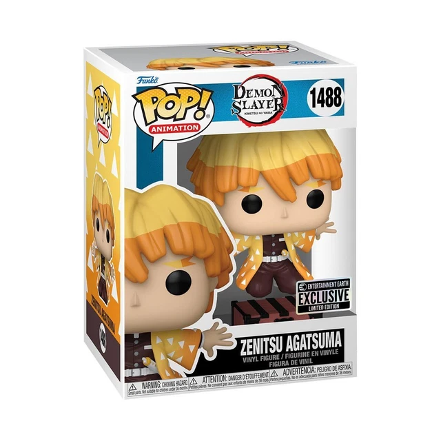 Funko Pop! Animation Demon ... Zenitsu Agatsuma #1488 (US IMPORT) ACC NEW
