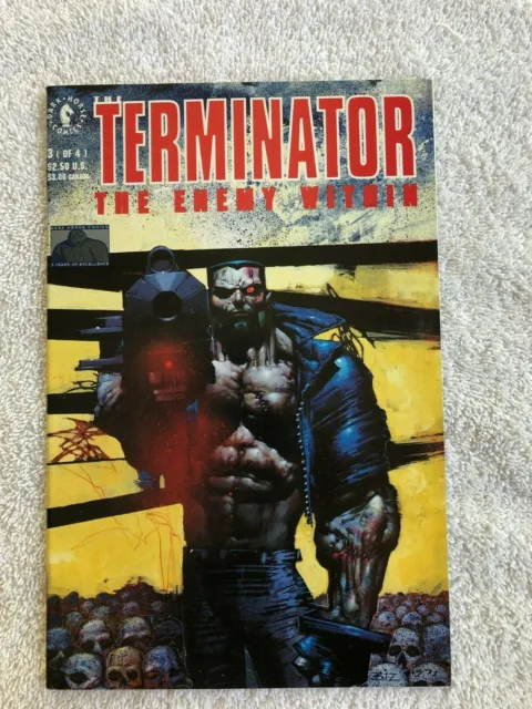 *Terminator: The Enemy Within #3 (Jan 1992, Dark Horse) VF 8.0