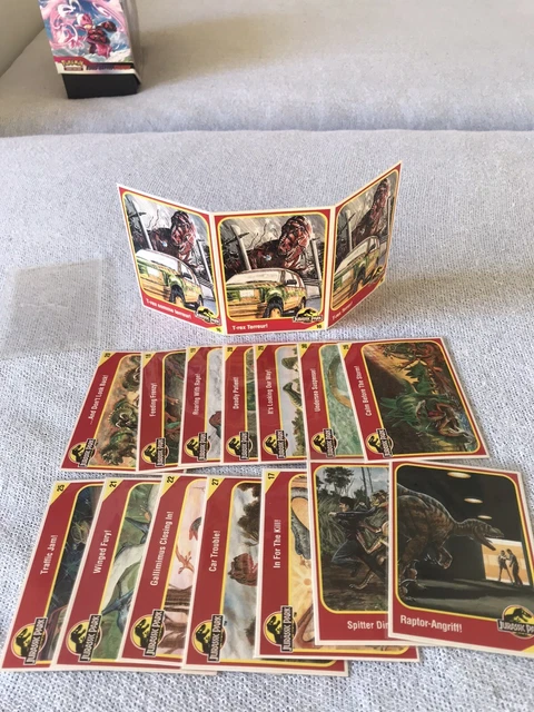 JURASSIC PARK KENNER Cards movie collector cards £138.74 - PicClick UK